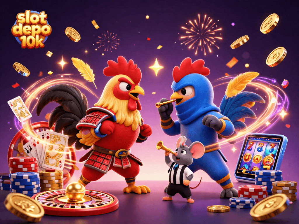 Win big at slot depo 10k with thrilling gameplay featuring vibrant elements and dynamic action.