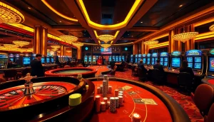Engaging gaming environment at XN88 casino, illustrating thrilling actions of players, showcasing sơ đồ trang web xn88 features.