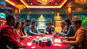 Experience excitement at https://mb66.ski/ with vibrant poker tables and lavish casino ambiance.