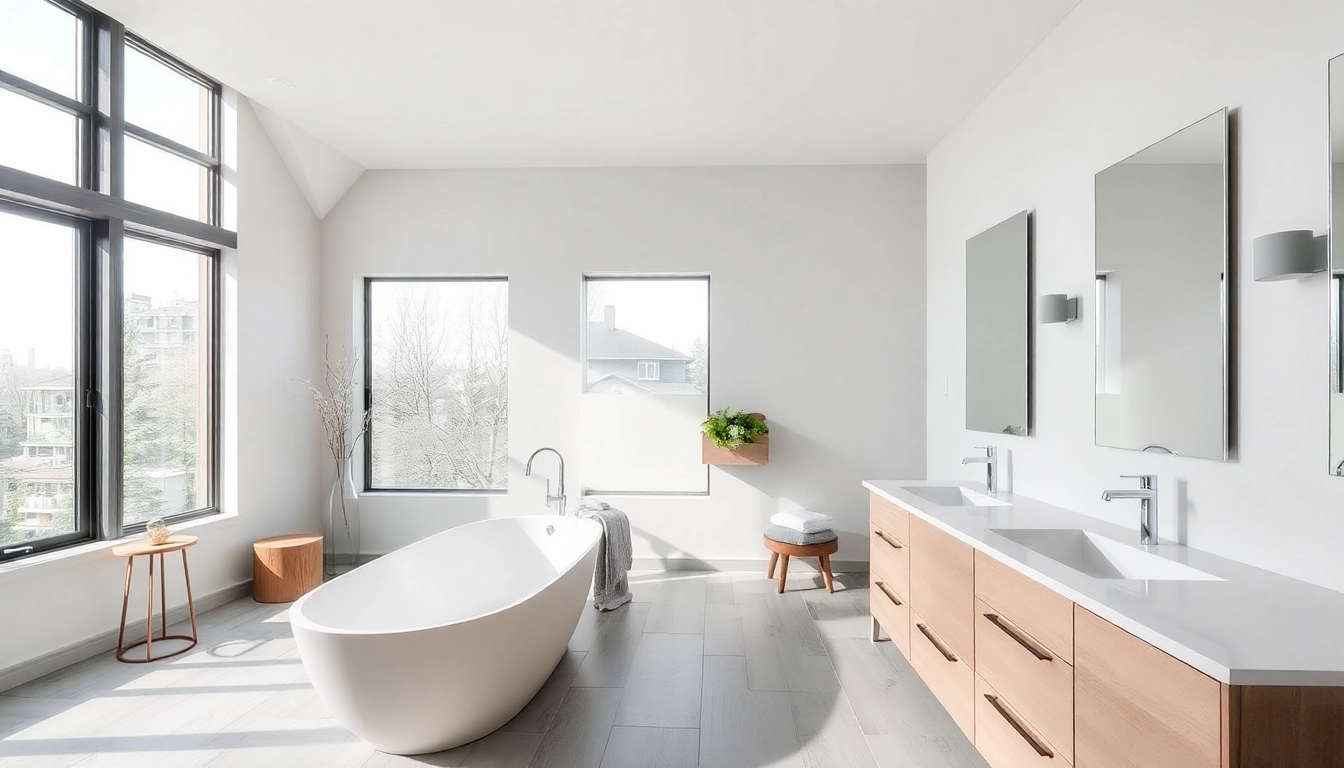 Stunning Vancouver bathroom remodel featuring modern design and natural light.