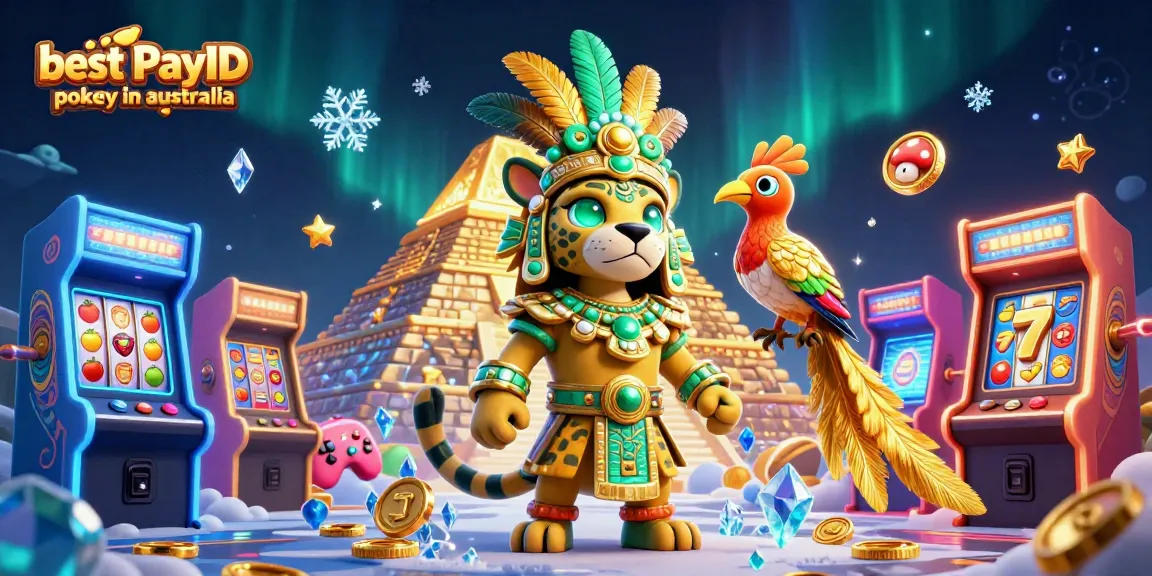 Experience the thrill of the best PayID pokies in Australia with vibrant 3D casino action.